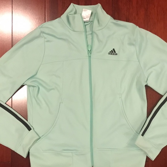 adidas Jackets & Blazers - Adidas mint zip up breathable jacket